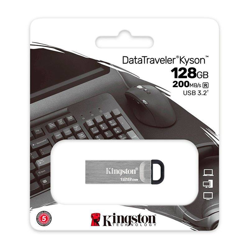 Memoria USB 3.2 128 GB Kingston Ultra Rapida(200MB/S)